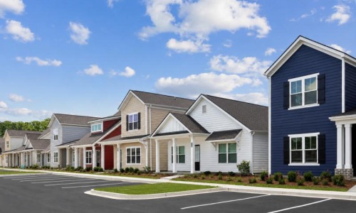 a row of houses